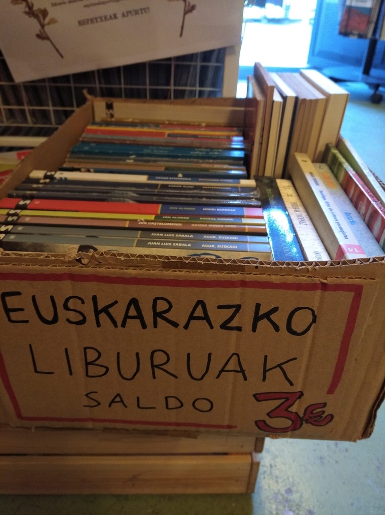 EUSKARAZKO LIBURUAK SALDO - 3€
