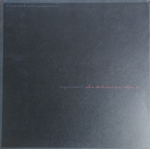 [DD-LP0492] ANGSTZUSTAND.  OHRE DICH SIND USIR ALLEIN LP.