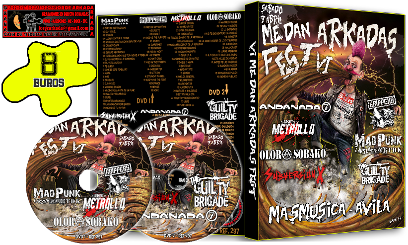 [DD-VI3002] Me dan arkadas Fest (2 x DVD)