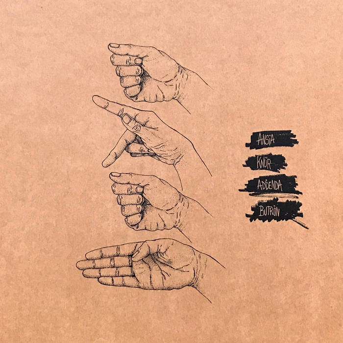 [DD-LP3208] A.KA.A.B. - Split (Ansïa, Knür, Addenda, Butrön)