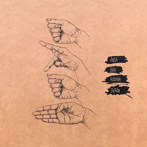 [DD-LP3208] A.K.A.B. - Split (Ansïa, Knür, Addenda, Butrön)