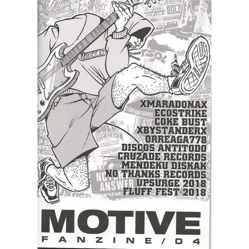[DD-LX3072] Motive fanzine #4