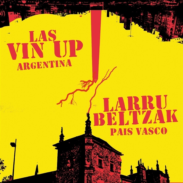 [DD-LP4127] LAS VIN UP / LARRU BELTZAK (Split)