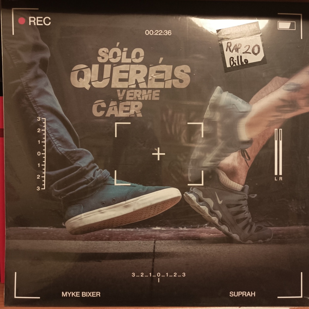 [DD-LP4171] MYKE BIXER & SUPRAH - Sólo queréis verme caer