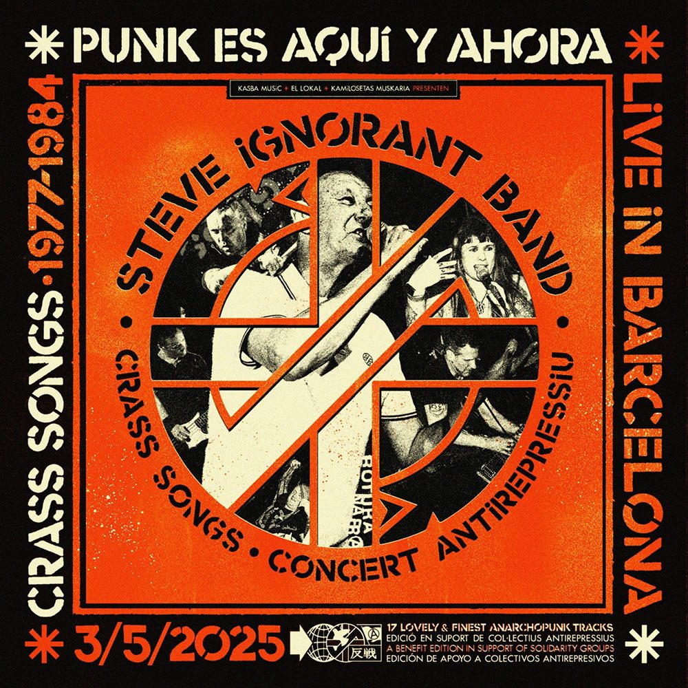 [DD-LP4223] STEVE IGNORANT BAND - Punk es aquí y ahora, Live in Barcelona