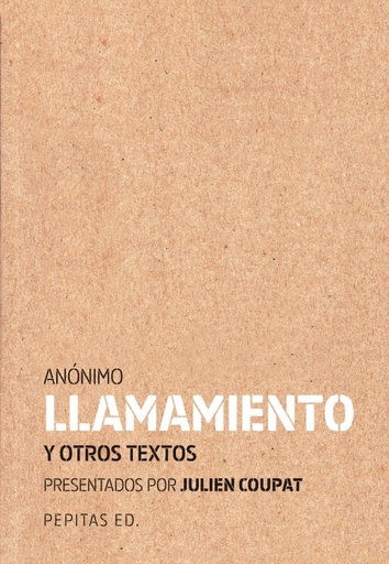 [978-84-10476-16-5] Llamamiento